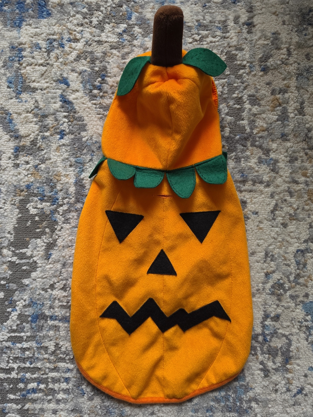 ๐Pumpkin Dog Costume Halloween Jack-O-Lantern Outfit๐ค - Picture 3 of 12